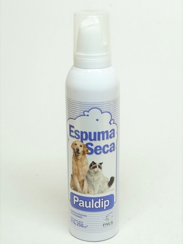 Shampoo Espuma Seca Para Baño Perros Y Gatos Aerosol