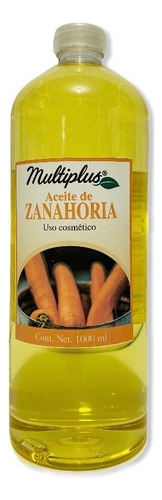  Aceite Cosmetico Multiplus De Zanahoria 1 Litro Tipo de envase PET