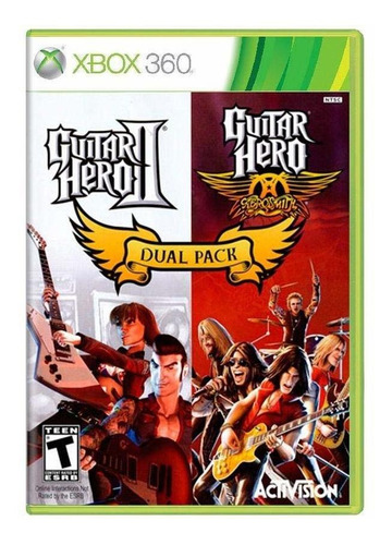 Paquete Doble De Guitar Hero Ii / Guitar Hero Aerosmith