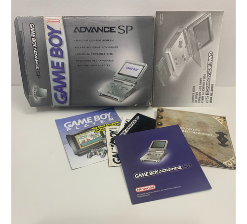 Gameboy Advance Sp Original Completo Raro Jogo Não Acompanha (Usado)