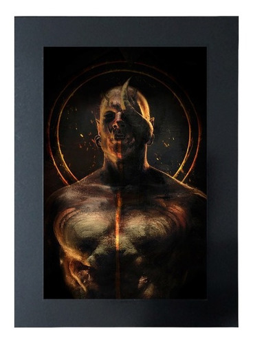 Cuadro De Demonio Algol Halloween