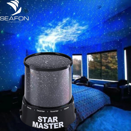 Lampara Led Colores Proyector De Estrellas Luz De Estrellas