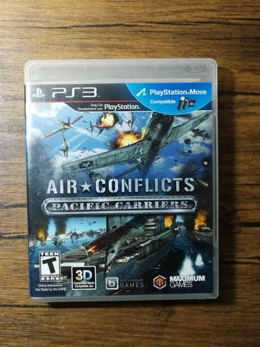 Air Conflicts Pacific Carriers Playstation 3 Ps3 Buen Estado