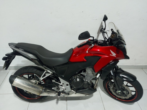 Imagem 6 de 11 de Honda Cb 500 X Abs Vermelha 2015