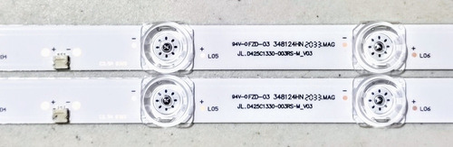 Kit De Leds Hisense 43h4030f3 (2 Tiras 12 Leds 3v)