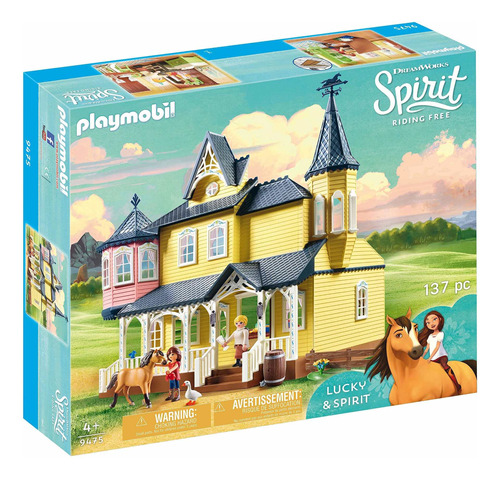 Playmobil® 9475 Spirit Riding Gratis Lucky's House Playset