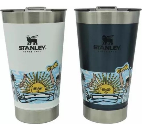 Vaso Térmico Stanley Classic Argentina X2 C/ Tapa Y Abridor