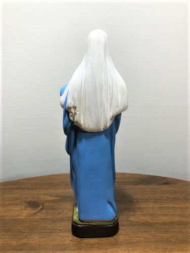 Imagem 3 de 7 de Kit Com 3 Sagrado Coração De Maria De Gesso 20cm