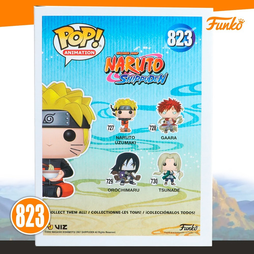 Imagen 5 de 8 de Funko Pop Naruto Shippuden #823 Ramen Especial Original