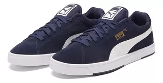 Zapatillas De Hombre Puma Clasicas Suede Azules