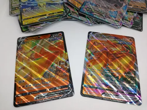 Kit 10 Cartas Pokemon Gx V Vmax Aliados Shiny