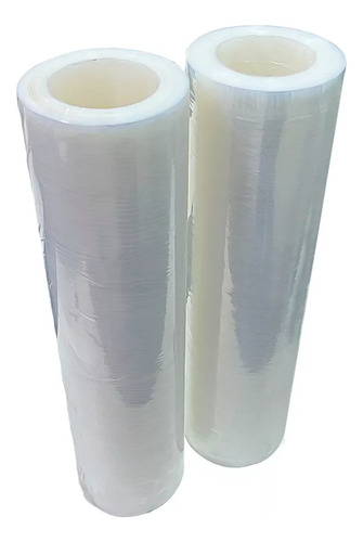 Filme Stretch Sem Tubete 500mm X 25 Micras 1kg Embala Tudo