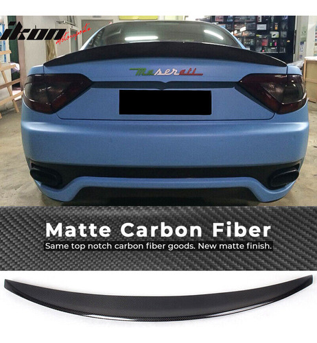 Spoiler Aleron Carbon Maserati Granturismo Base 2013 4.7l