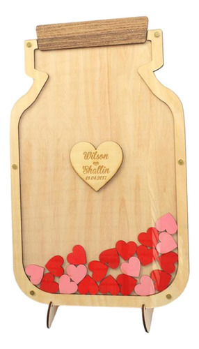 Libro De Invitados De Boda Drop Top Sign Book Para