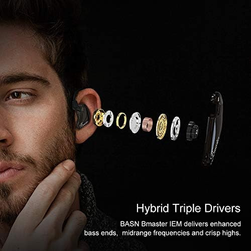 Basn Triple Driver In Ear Monitores Bmaster Auriculares Intr