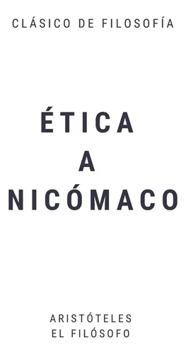 comprar Libro: Ética A Nicómaco: 10 Libros De Ética (spanish Edition