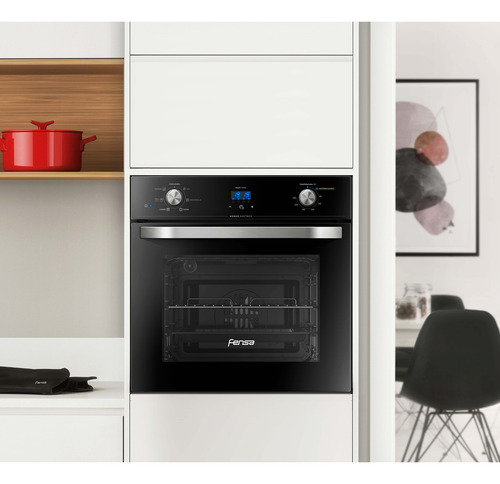 Horno Empotrable Eléctrico Fensa 59l Timer Digital Fhe 1190t