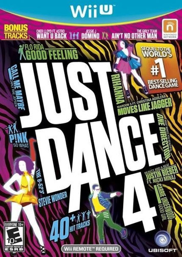 Wiiu - Just Dance 4 - Medios físicos -