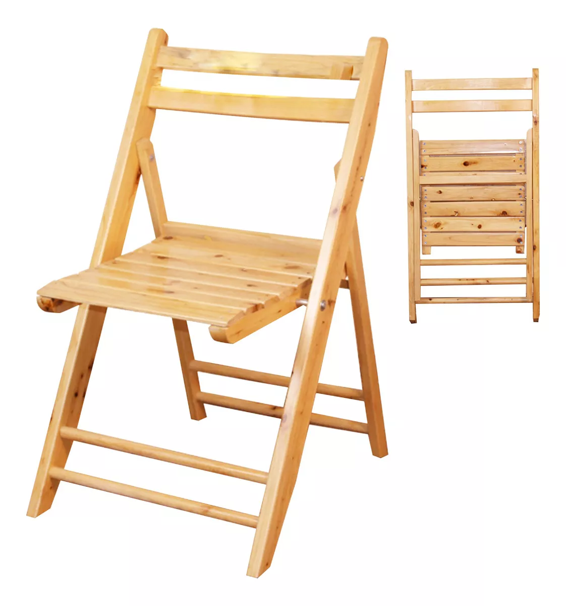 Tercera imagen para búsqueda de sillas plegables de madera