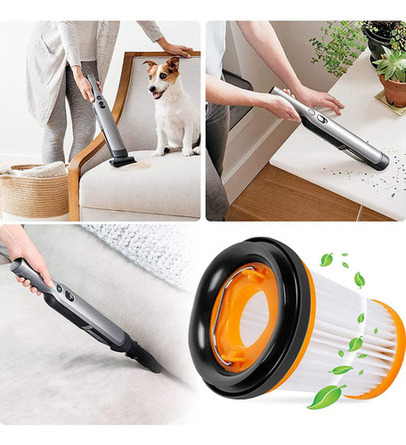 Filtro De Vacío De 6 Piezas Para Filtro De Vacío Portátil In