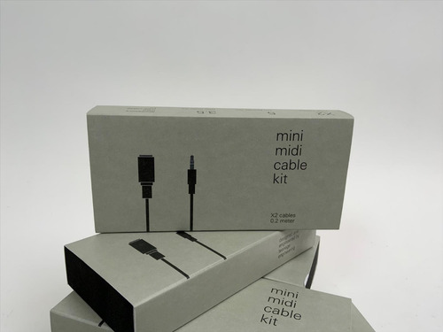 Imagen 4 de 5 de Mini Midi Cable Kit 2 Cables Teenage Engineering Audiotecna