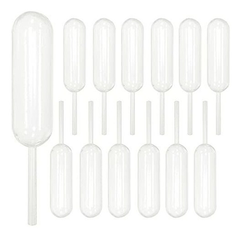 Pipetas Para Cupcakes, 50 Unidades De 0.1 fl Oz De Plástico 