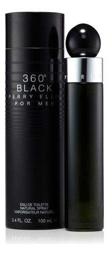Perfume 360 Black De Perry Ellis Original Para Caballeros