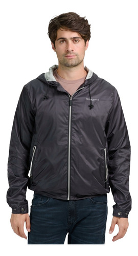 Campera Rompeviento Liviana Hombre Brooksfield Forrada 7059b