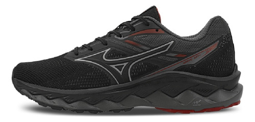 Tênis De Corrida Masculino Wave Way 5 Em Tecido Knit Mizuno