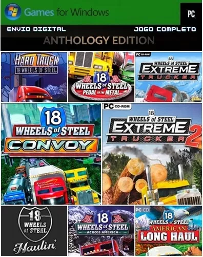 18 Wheels Of Steel - Extreme Trucker 2 - Pc Envio Digital