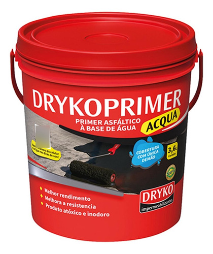 Dryko Primer Acqua Gl 3,6lt