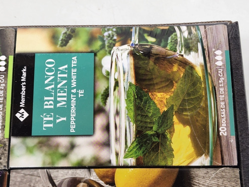 Té Infusión Member's Mark Diferentes Sabores 120 Piezas