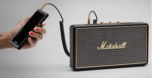 Marshall Stockwell Con Funda Y Soporte Altavoz Bluetooth