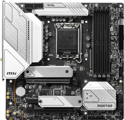 Msi Mag B660m Mortar Wifi Ddr4 Placa Base Para Juegos