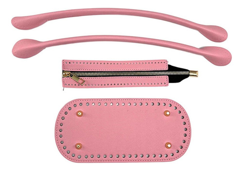 Zz Conjunto De Ganchillo Tejido 3 Uds Bolsa Cojín Base
