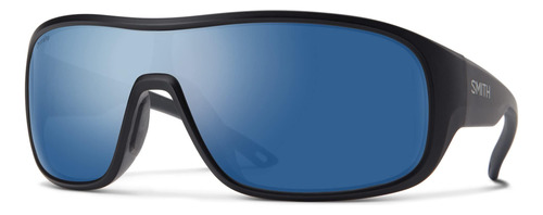 Gafas De Sol Smith Spinner Perfomance - Negro Mate | Espejo 