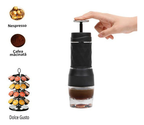 Mini Máquina De Café Portátil Cafeteira Expresso Prensa