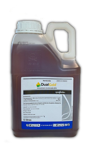 Dual Gold 5 Lt Metolacloro Preemergente 96% Herbicida