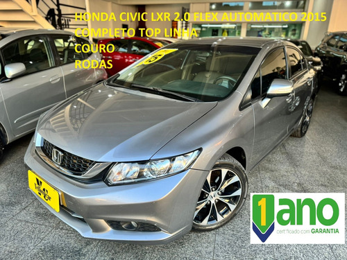 Honda Civic Sedan LXR 2.0 Flexone Automatico 2015 Completo