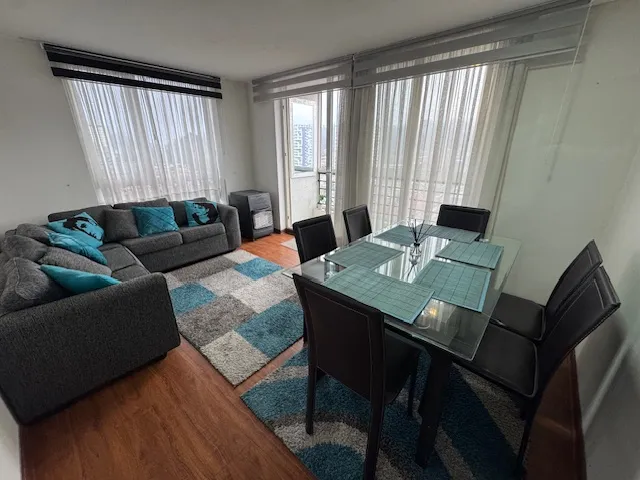 Imagen 3 de 13 de Arriendo Dpto Amoblado Av. Carrera / Pelantaro