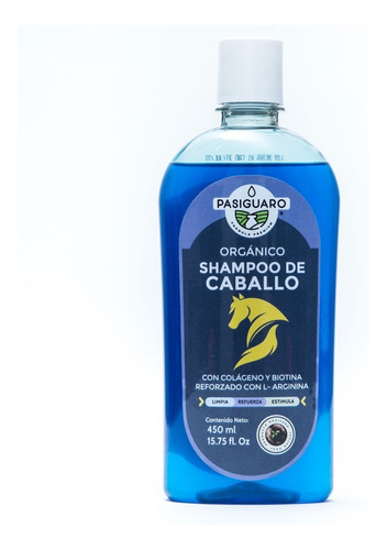  Shampoo De Caballo Orgánico Pasiguaro Pack 5