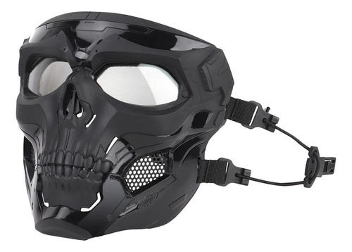 Calavera Táctica Máscara Paintball Militar Cs Cara