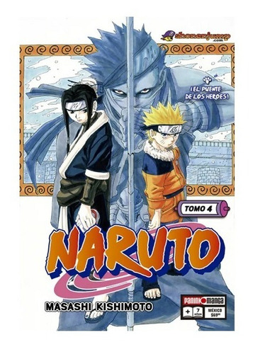 Manga Naruto Tomo  4 - Panini Argentina + Regalo