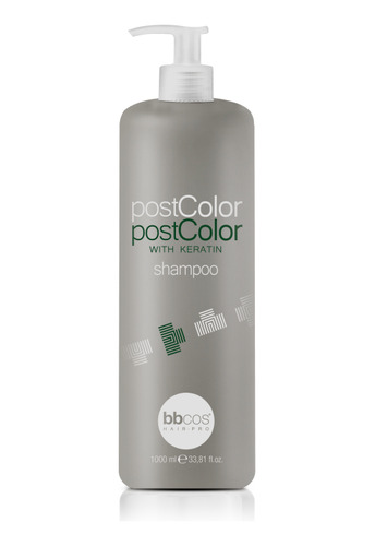 Shampo Post Color Ph Acido De Bbcos 1000 Ml 