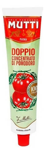 Pasta De Tomate Mutti Doble Concentrado 130 G