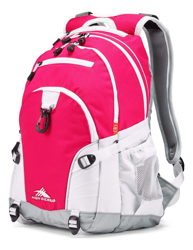 Mochila Escolar Extra Grande High Sierra Acolchada Rosa