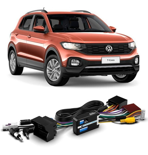 Interface Volante Plug And Play T-cross 2019 A 21 Ft-sw-vw2