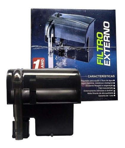 Filtro Aquario Externo Ocean Tech Hf-600 650l/h Até 150l 220V