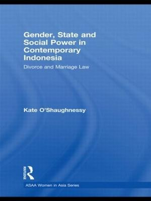 Libro Gender, State And Social Power In Contemporary Indo...