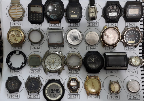 Lote 78 Sucatas Casio E Outros- Máquina Do Tempo